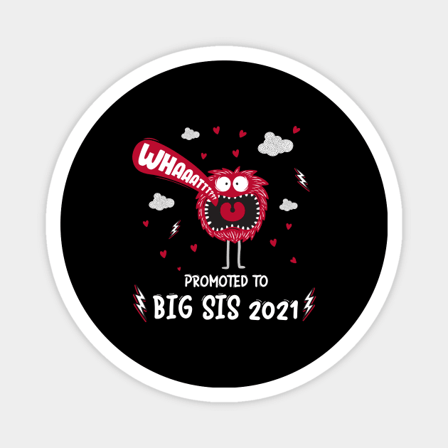 big siter sis 2021  monster pregancy announcement Magnet by alpmedia